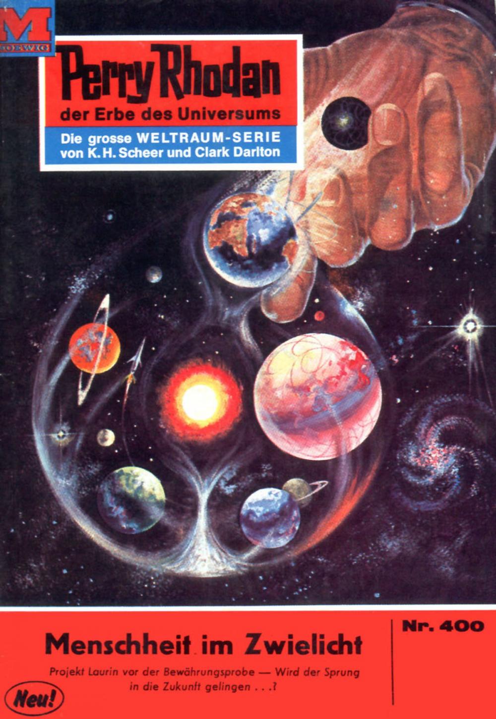 Big bigCover of Perry Rhodan 400: Menschheit im Zwielicht