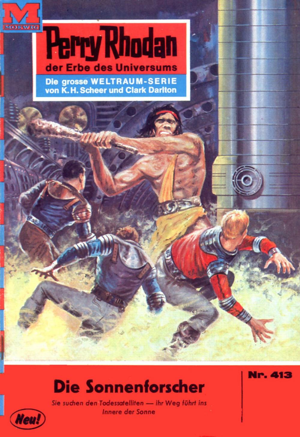 Big bigCover of Perry Rhodan 413: Die Sonnenforscher