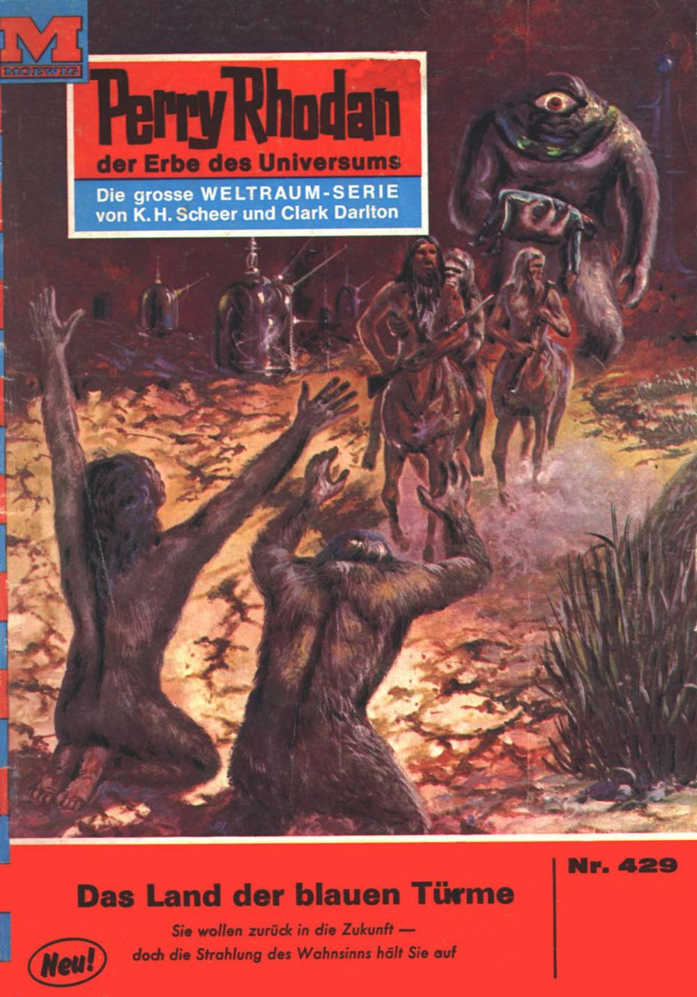 Big bigCover of Perry Rhodan 429: Im Land der blauen Türme