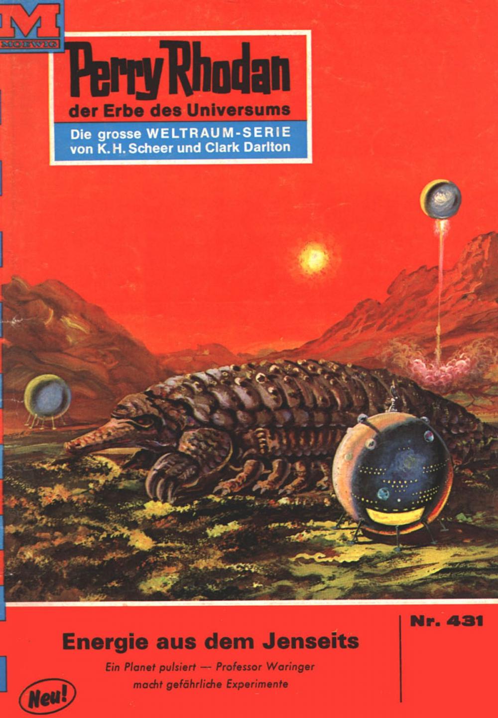 Big bigCover of Perry Rhodan 431: Energie aus dem Jenseits