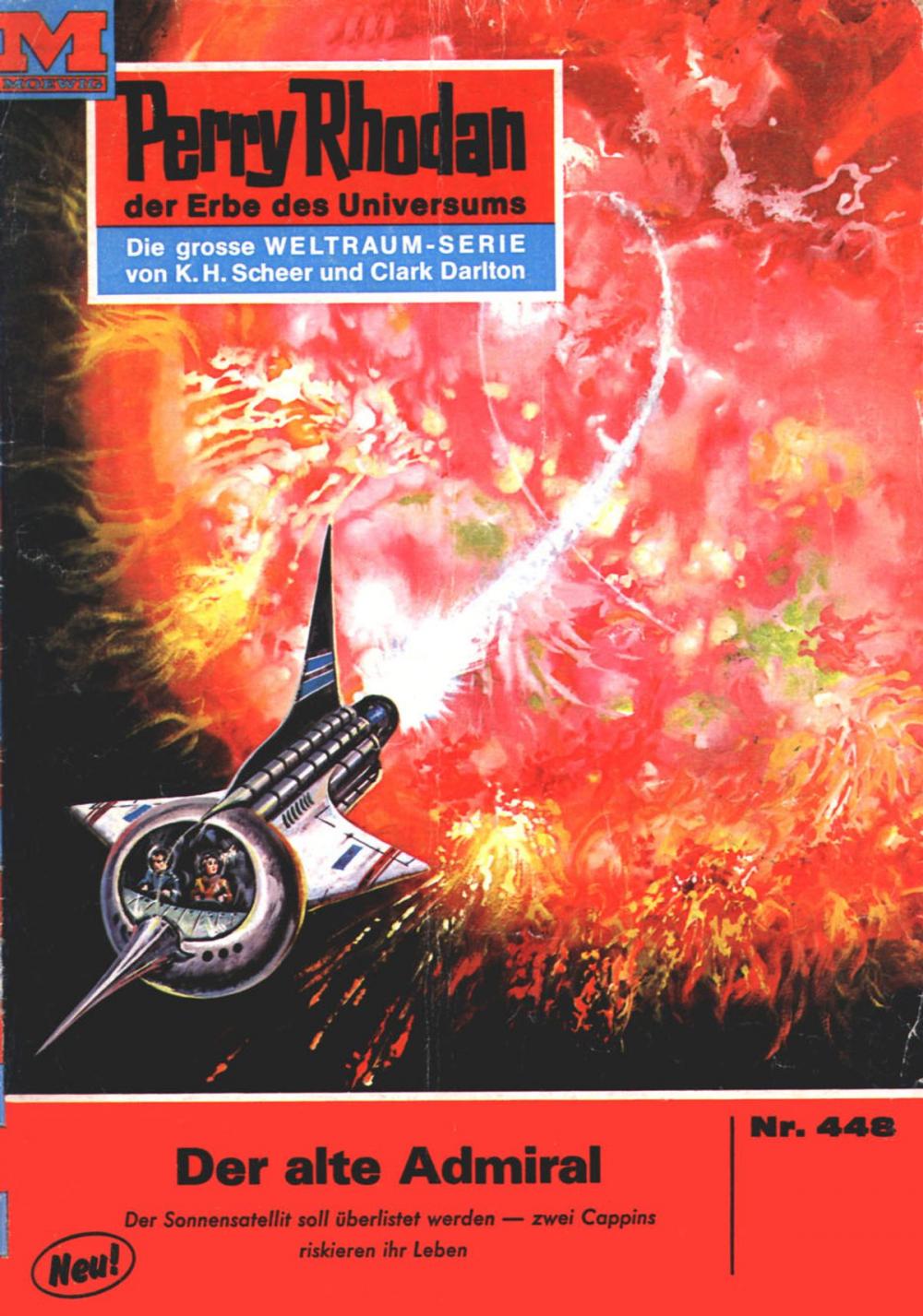 Big bigCover of Perry Rhodan 448: Der alte Admiral