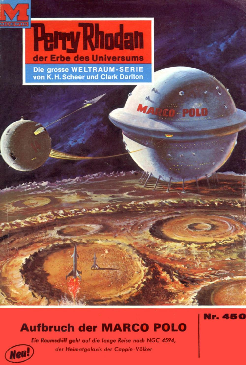 Big bigCover of Perry Rhodan 450: Aufbruch der MARCO POLO