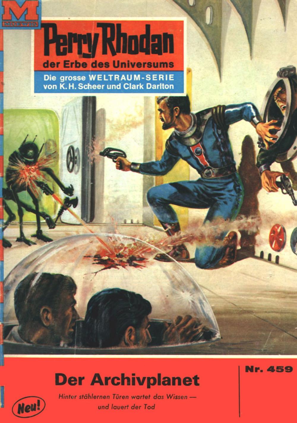 Big bigCover of Perry Rhodan 459: Der Archivplanet