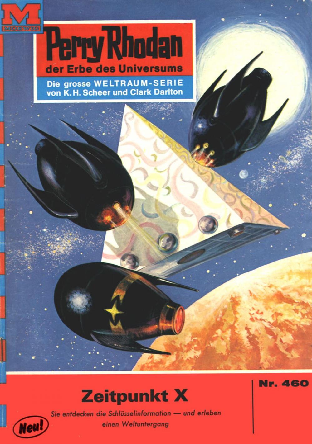 Big bigCover of Perry Rhodan 460: Zeitpunkt X