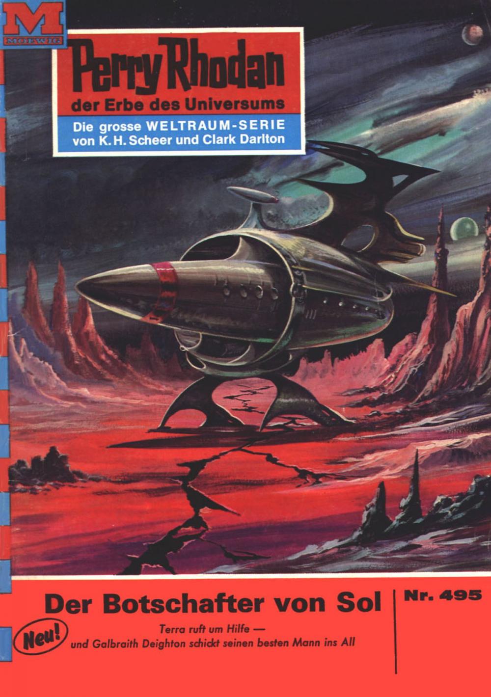 Big bigCover of Perry Rhodan 495: Der Botschafter von Sol