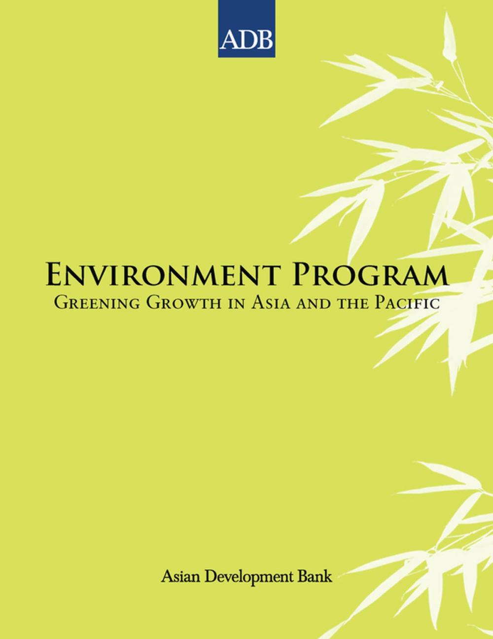 Big bigCover of Environment Program