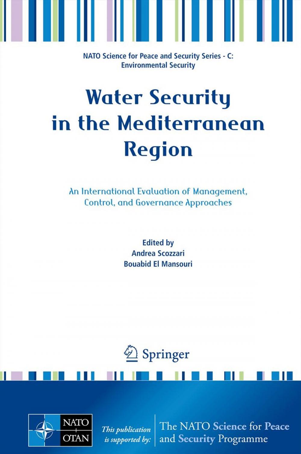 Big bigCover of Water Security in the Mediterranean Region