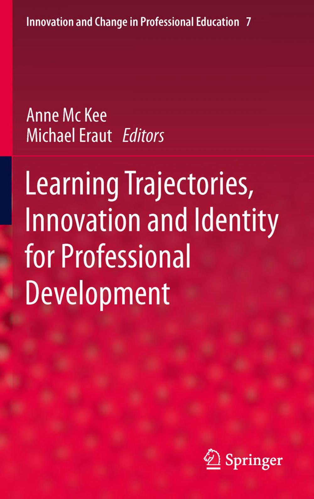 Big bigCover of Learning Trajectories, Innovation and Identity for Professional Development