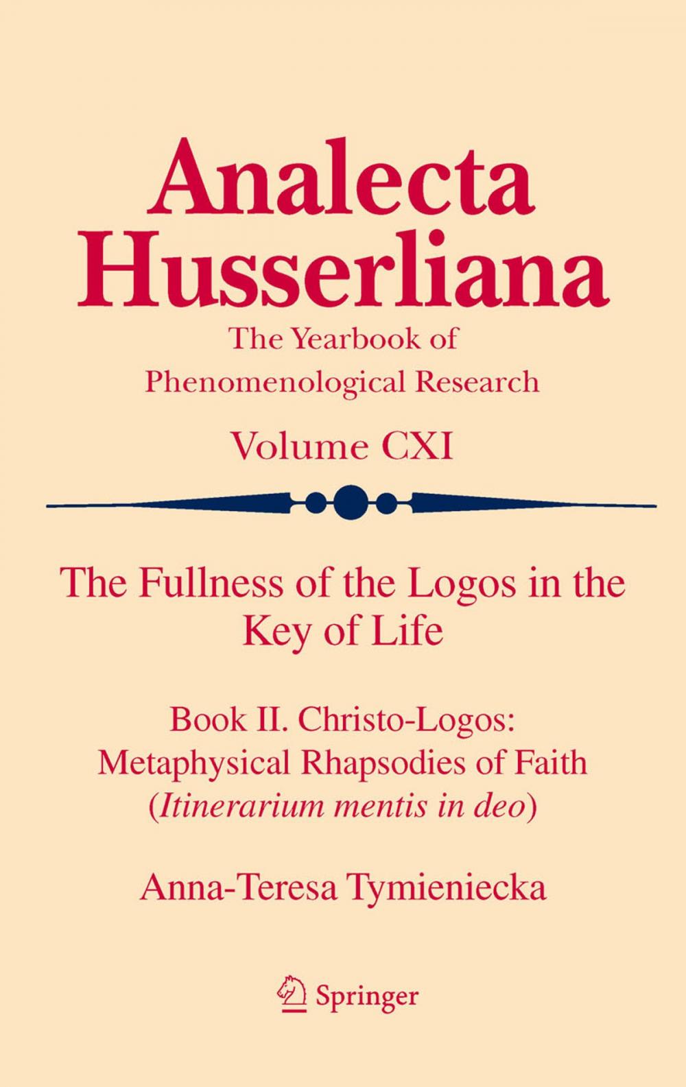 Big bigCover of The Fullness of the Logos in the Key of Life