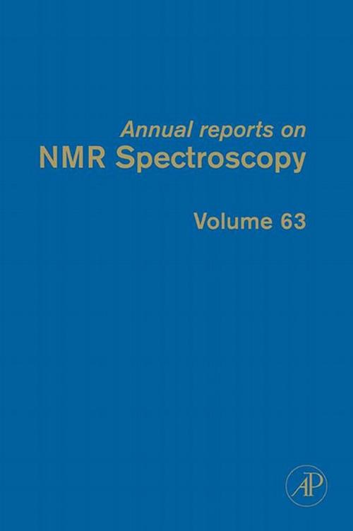 Cover of the book Annual Reports on NMR Spectroscopy by , Elsevier Science