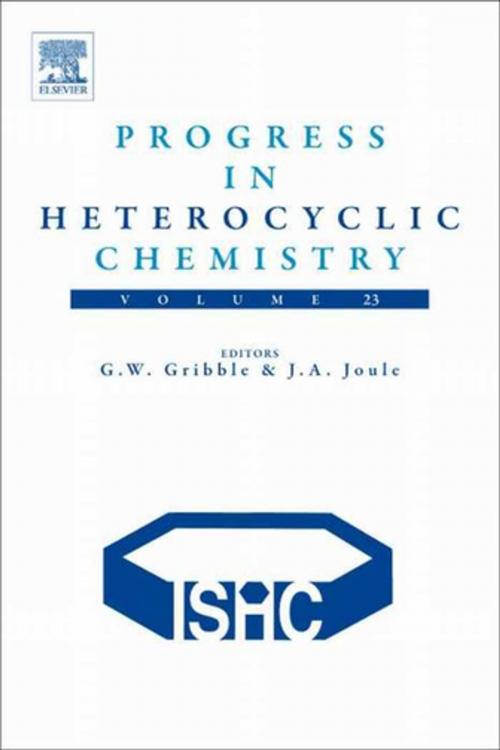 Cover of the book Progress in Heterocyclic Chemistry by , Elsevier Science