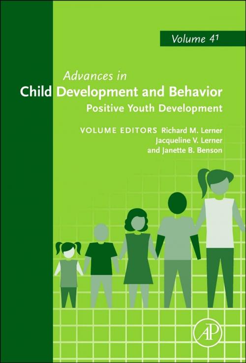 Cover of the book Positive Youth Development by Richard Lerner, Jacqueline Lerner, Janette B. Benson, Elsevier Science