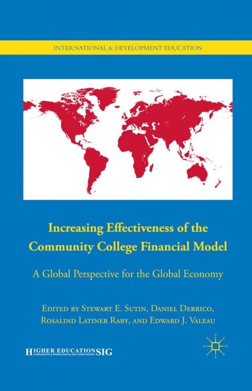 Cover of the book Increasing Effectiveness of the Community College Financial Model by , Palgrave Macmillan US
