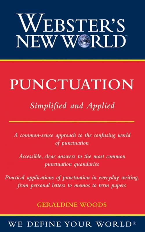 Cover of the book Webster's New World Punctuation by Geraldine Woods, HMH Books