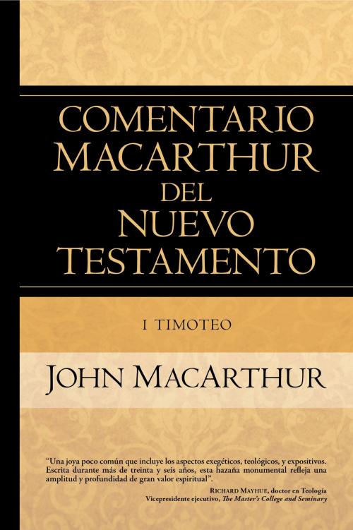 Cover of the book 1 Timoteo by John MacArthur, Editorial Portavoz