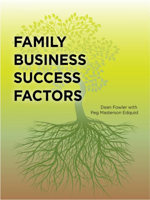Cover of the book Family Business Success Factors by Dean Fowler, Dean Fowler