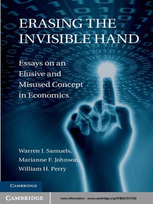 Cover of the book Erasing the Invisible Hand by Marianne F. Johnson, William H. Perry, Warren J. Samuels, Cambridge University Press