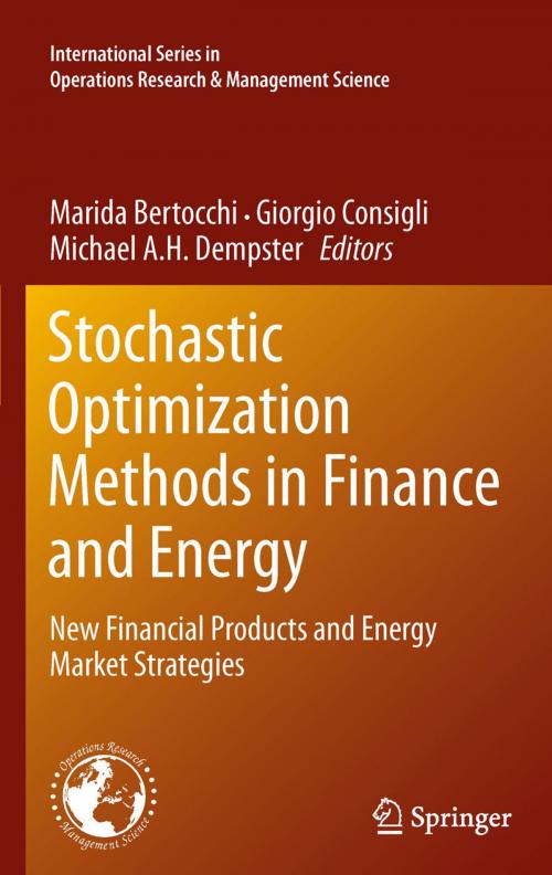 Cover of the book Stochastic Optimization Methods in Finance and Energy by , Springer New York