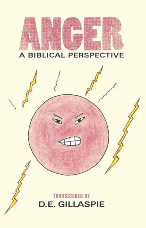 Cover of the book Anger, a Biblical Perspective by D.E. Gillaspie, WestBow Press