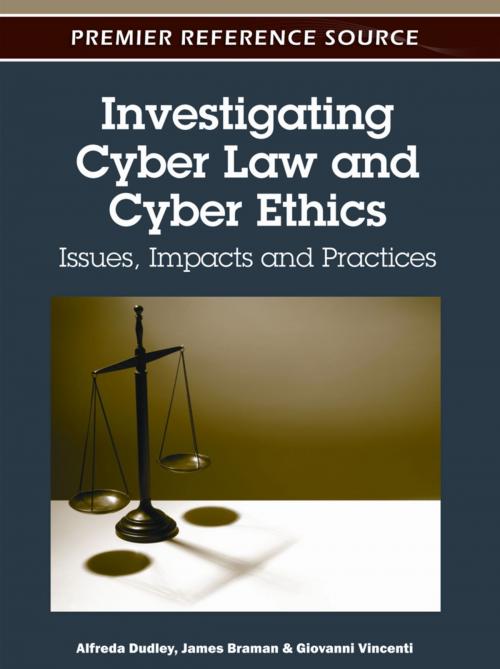 Cover of the book Investigating Cyber Law and Cyber Ethics by , IGI Global