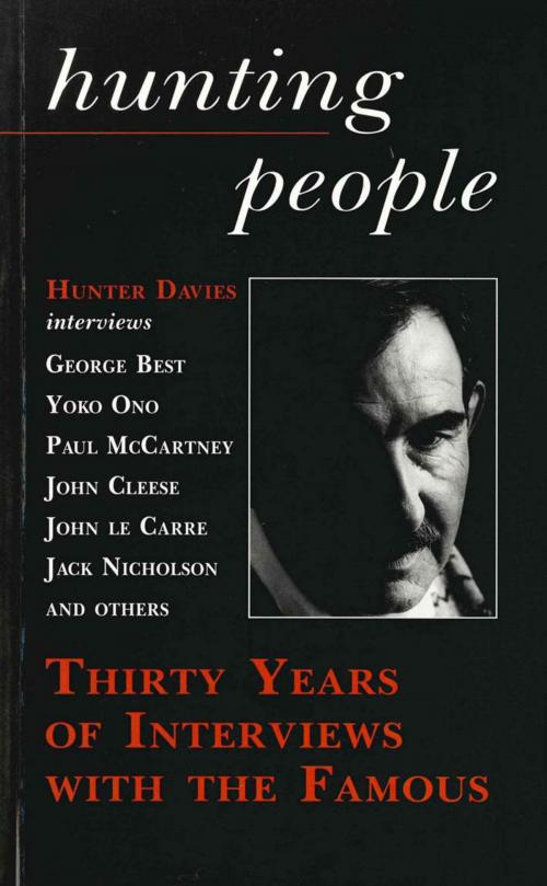 Cover of the book Hunting People by Hunter Davies, Mainstream Publishing