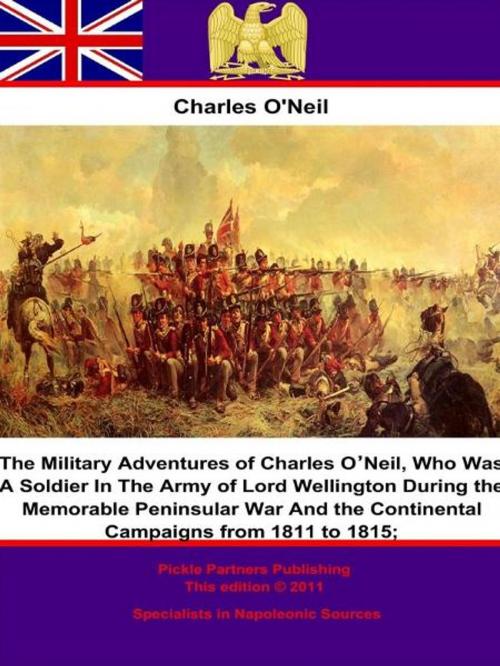 Cover of the book The Military Adventures of Charles O’Neil; by Charles O’Neil, Wagram Press