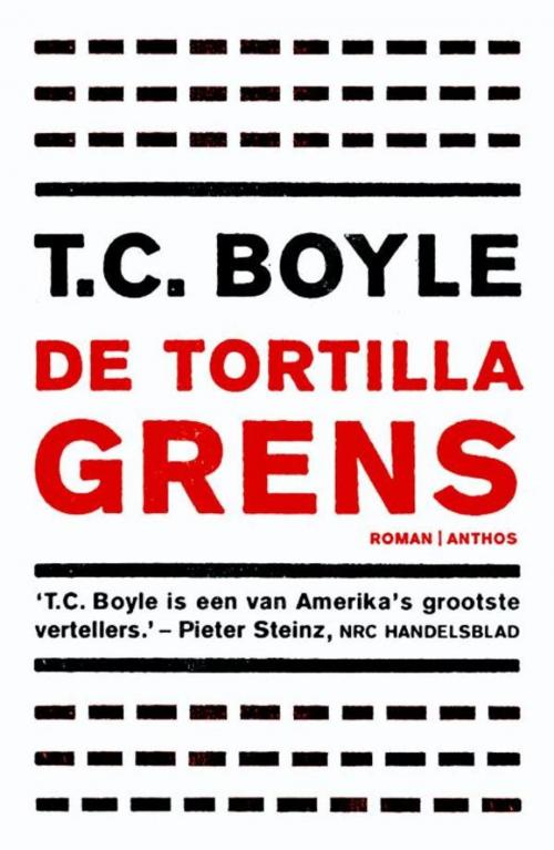 Cover of the book De tortillagrens by T. Coraghessan Boyle, Ambo/Anthos B.V.