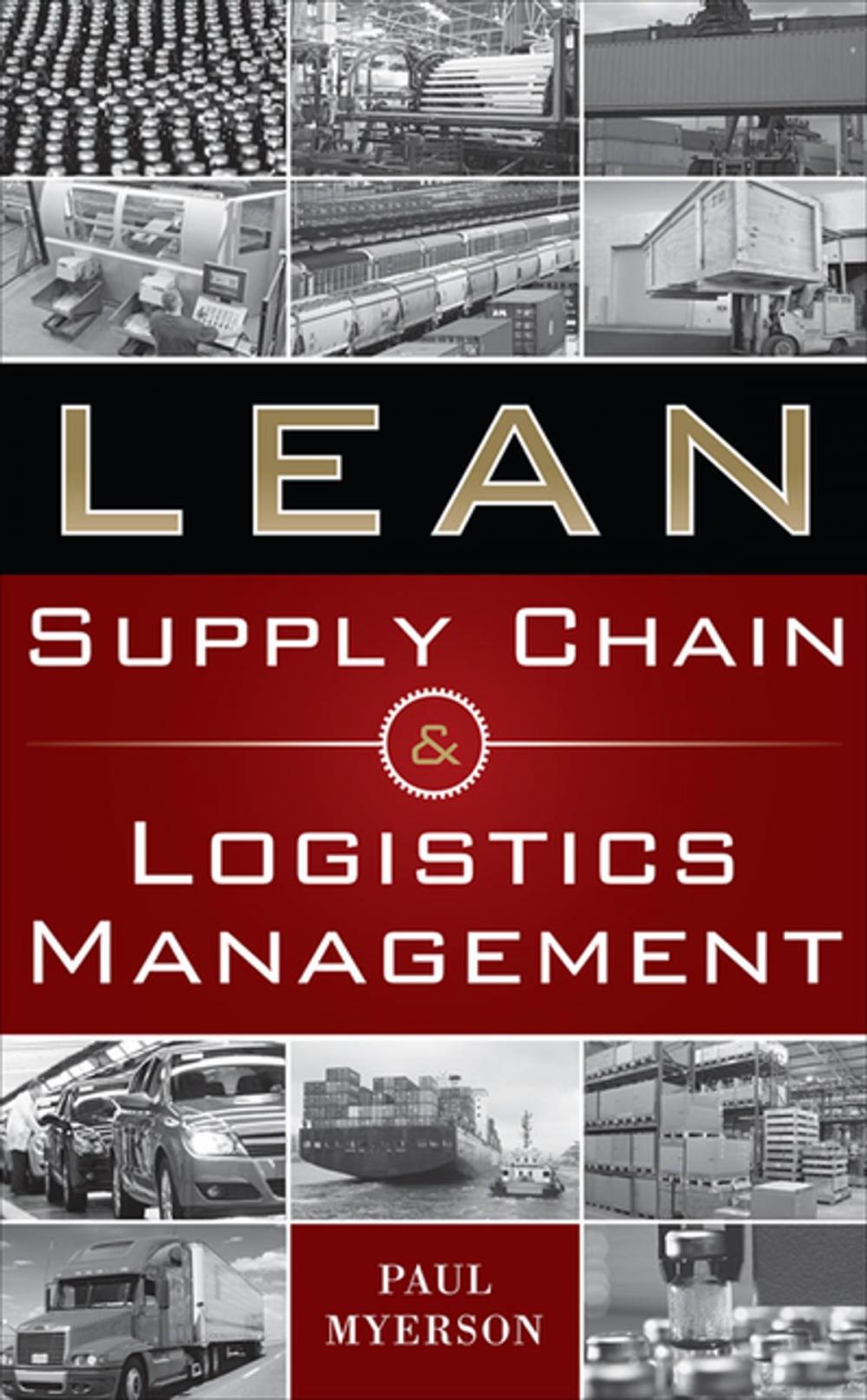 Big bigCover of Lean Supply Chain and Logistics Management