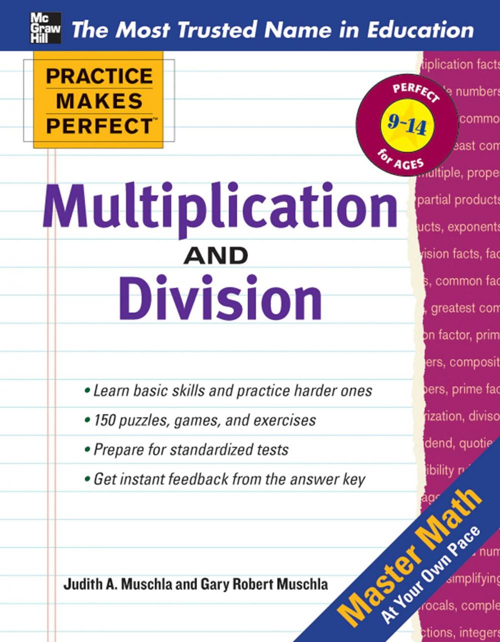 Big bigCover of Practice Makes Perfect Multiplication and Division