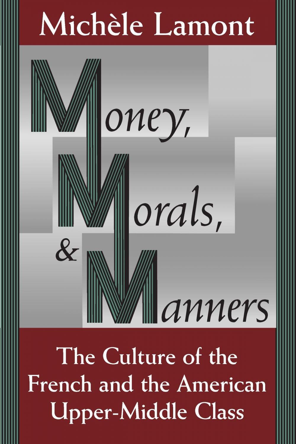 Big bigCover of Money, Morals, and Manners