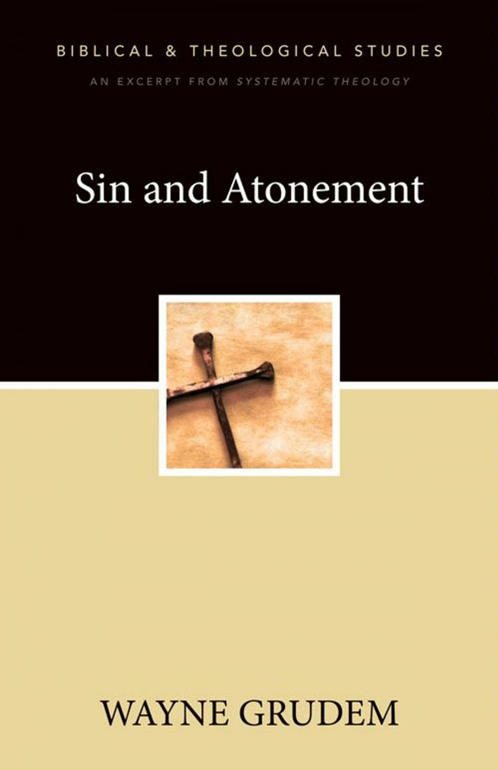 Big bigCover of Sin and Atonement