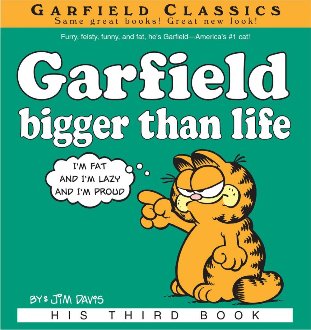 Big bigCover of Garfield Bigger Than Life