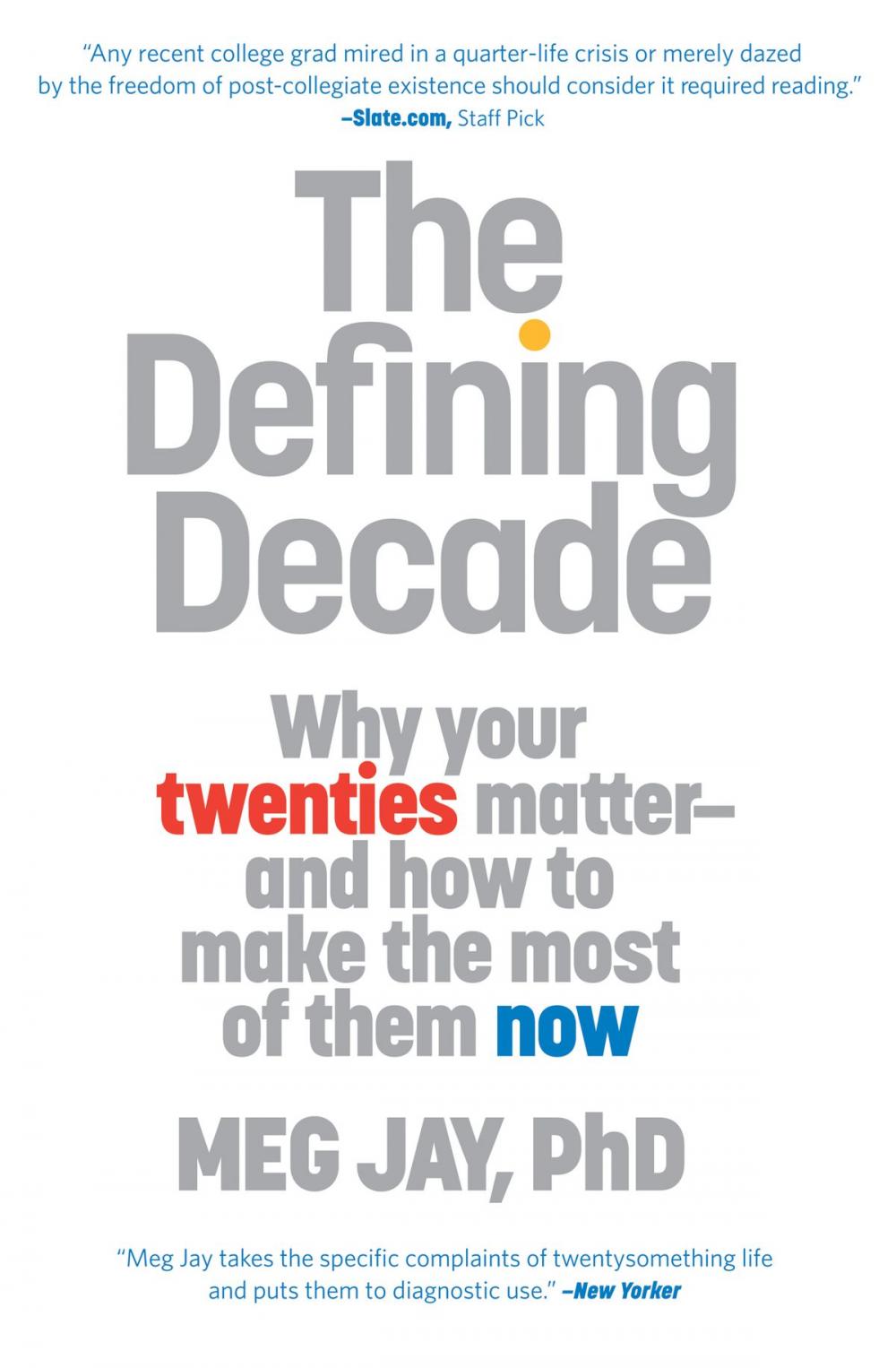 Big bigCover of The Defining Decade