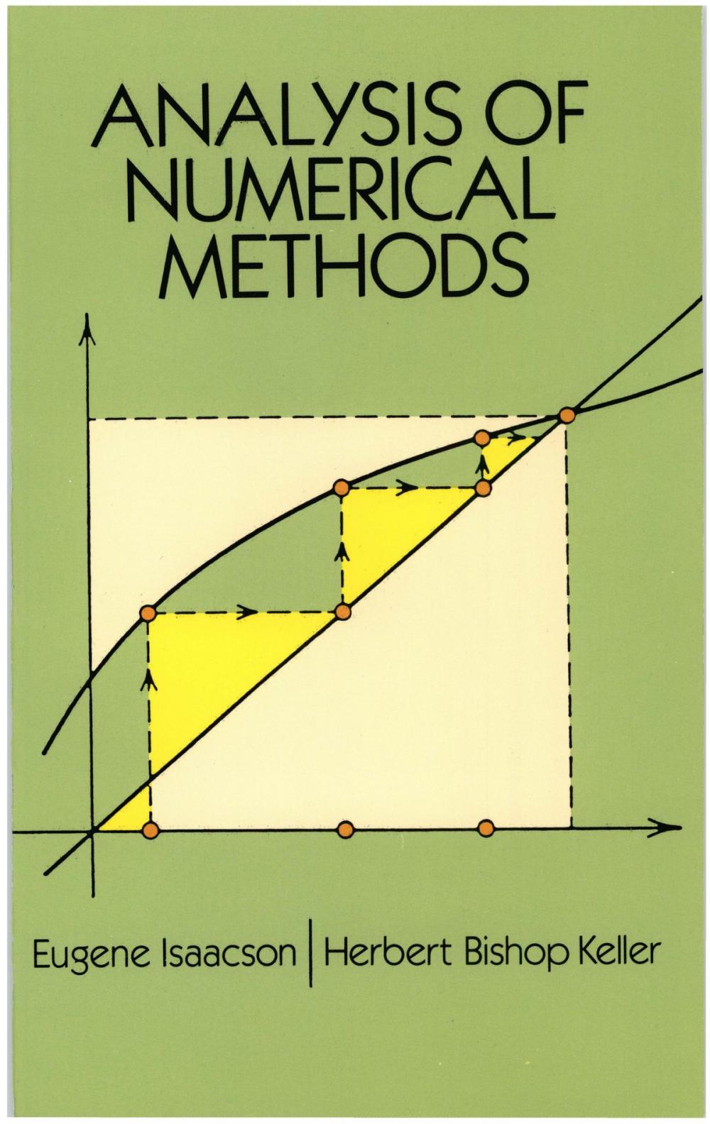 Big bigCover of Analysis of Numerical Methods