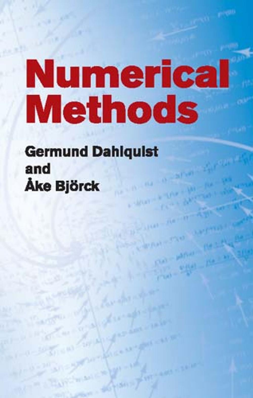 Big bigCover of Numerical Methods