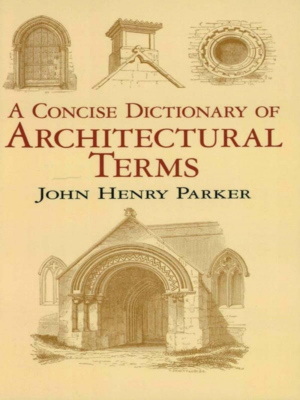 Big bigCover of A Concise Dictionary of Architectural Terms