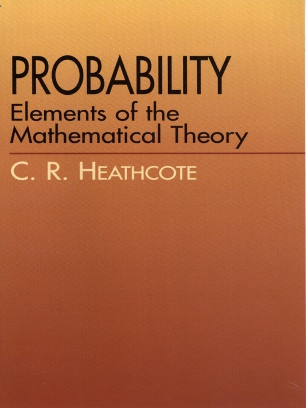 Big bigCover of Probability