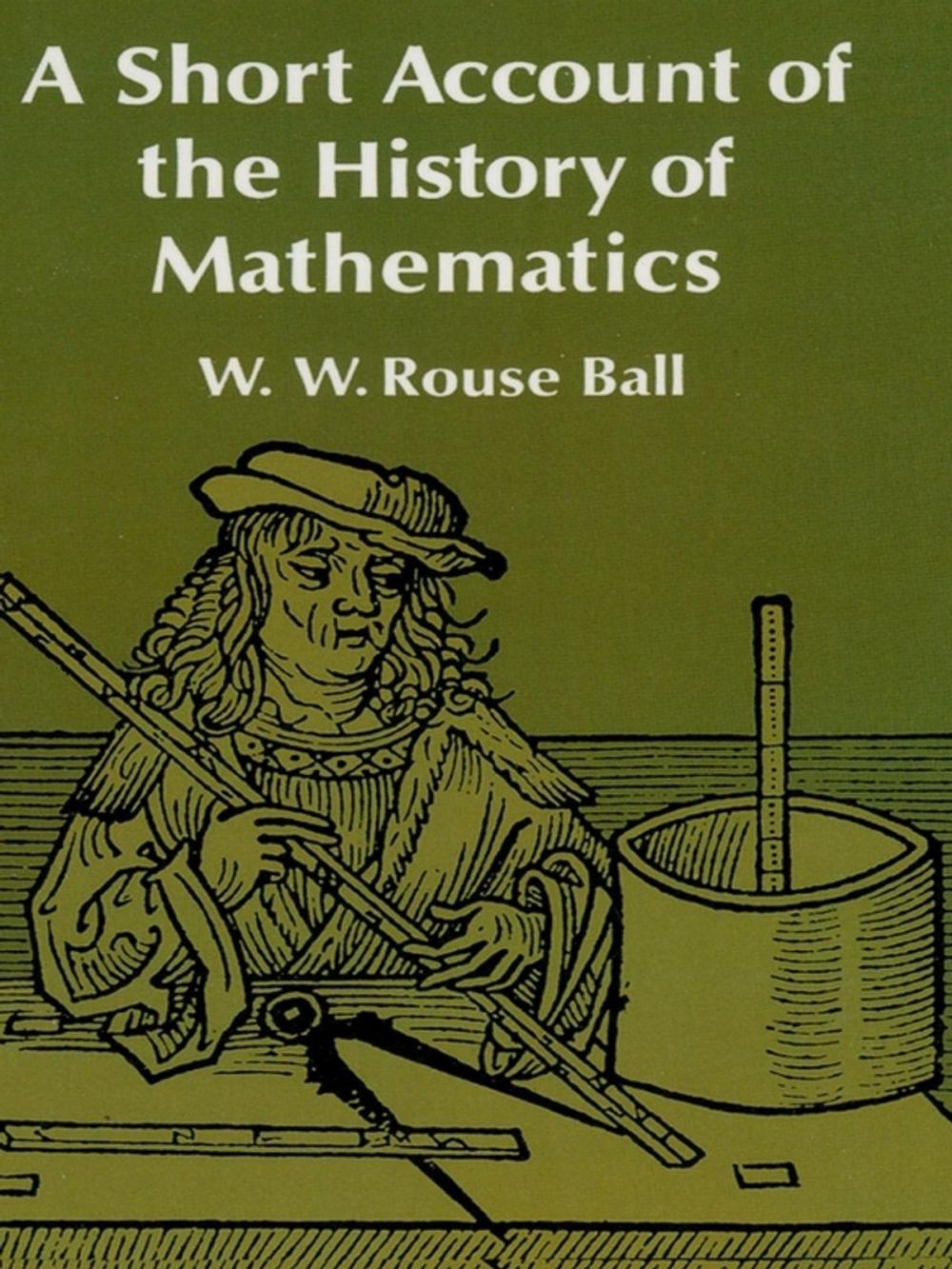 Big bigCover of A Short Account of the History of Mathematics