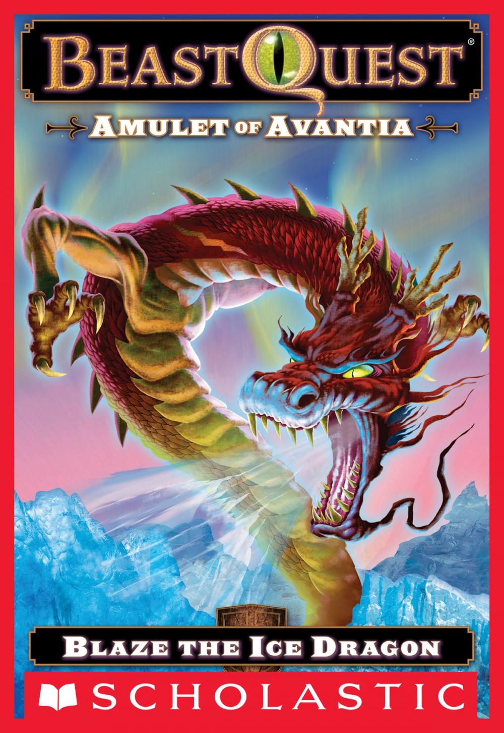 Big bigCover of Beast Quest #23: Amulet of Avantia: Blaze the Ice Dragon