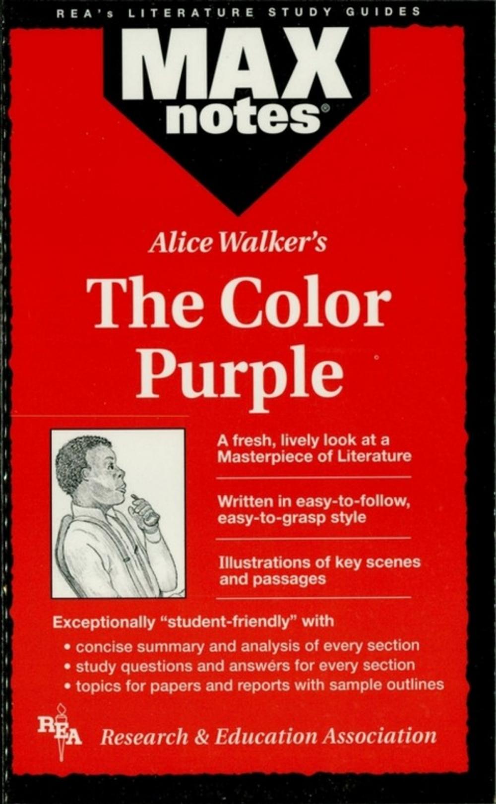 Big bigCover of The Color Purple (MAXNotes Literature Guides)
