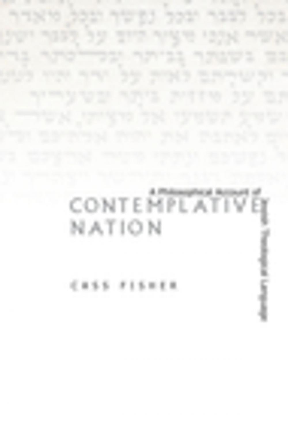 Big bigCover of Contemplative Nation