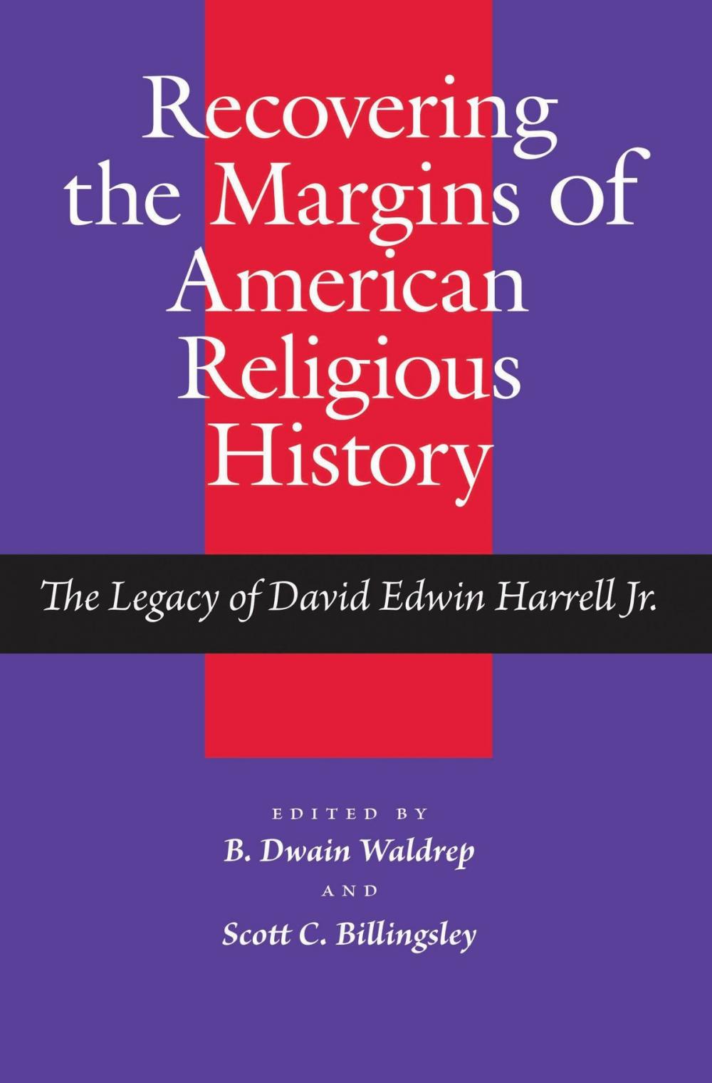 Big bigCover of Recovering the Margins of American Religious History