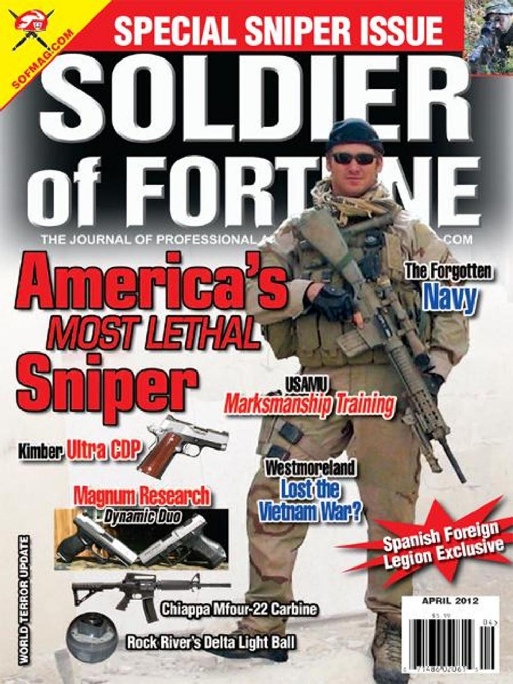 Big bigCover of Soldier of Fortune - February 2012