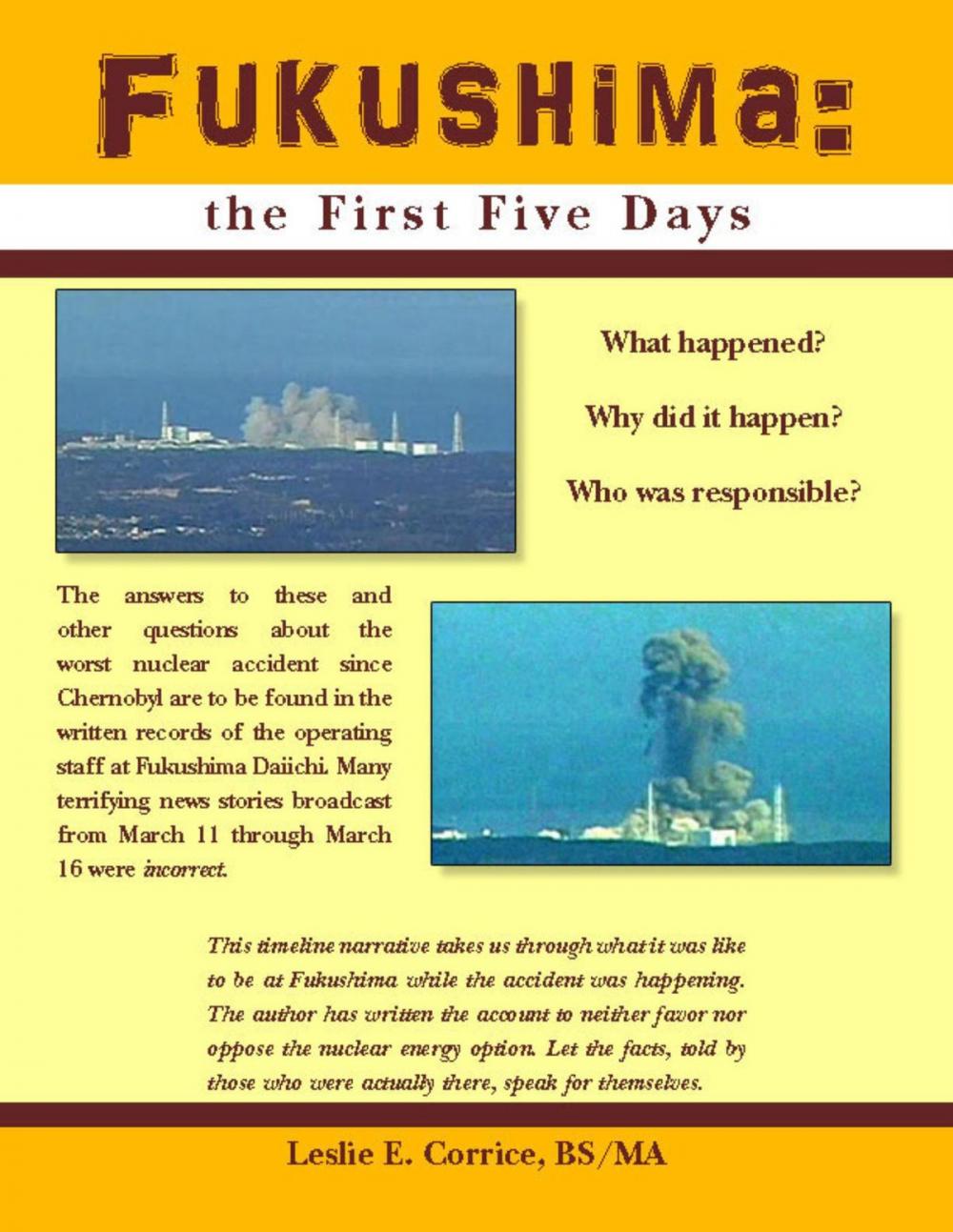 Big bigCover of Fukushima: the First Five Days