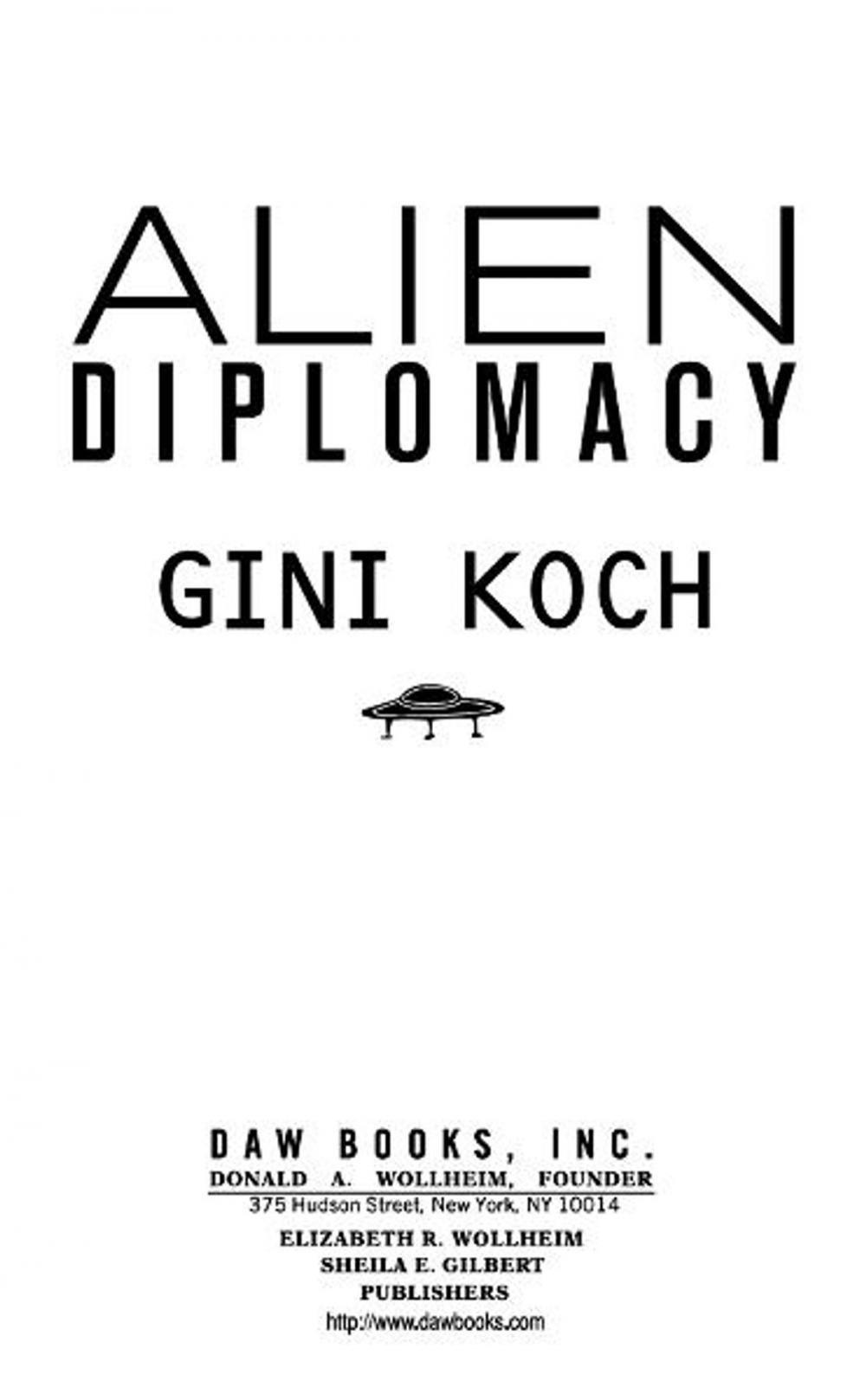 Big bigCover of Alien Diplomacy