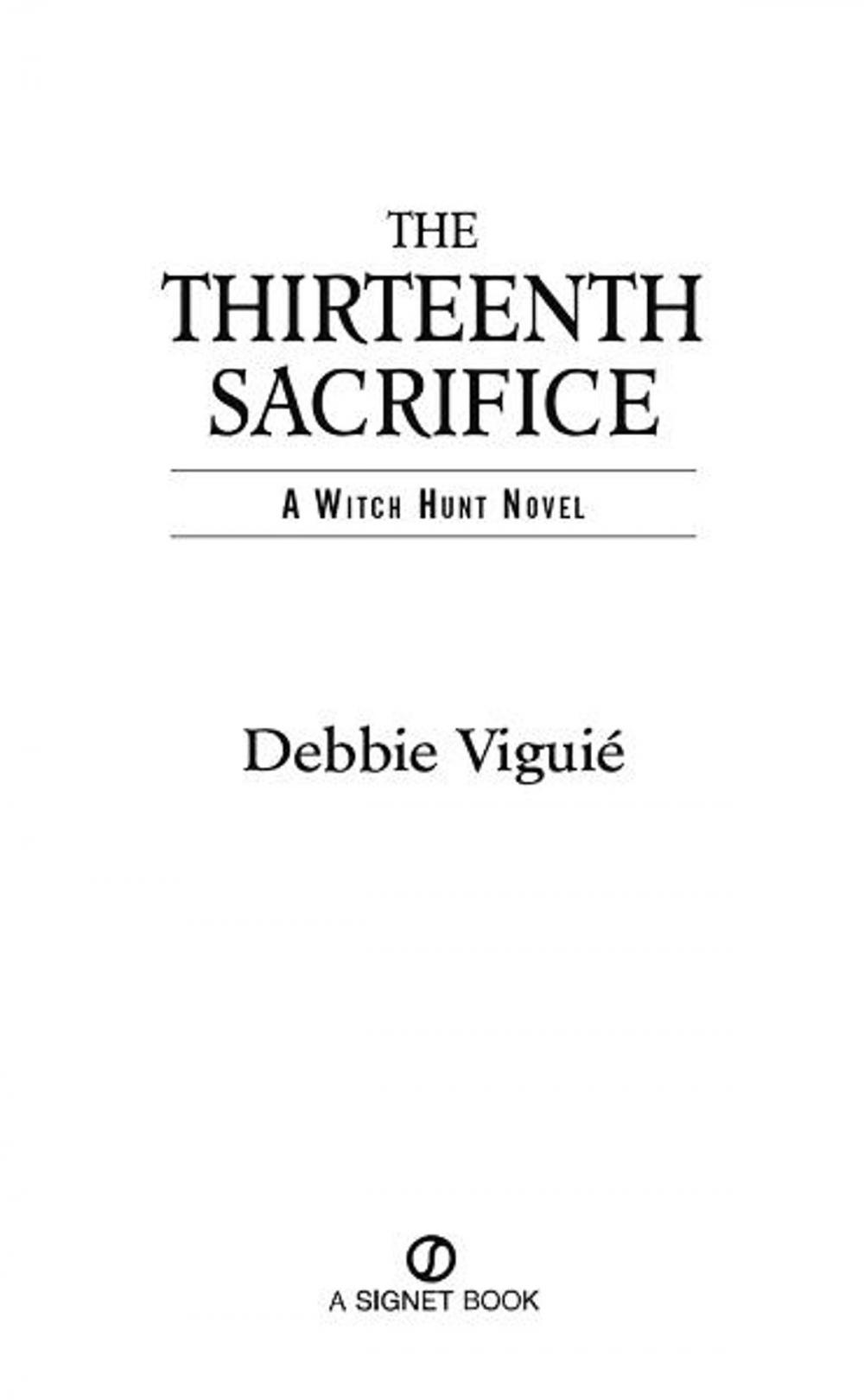 Big bigCover of The Thirteenth Sacrifice