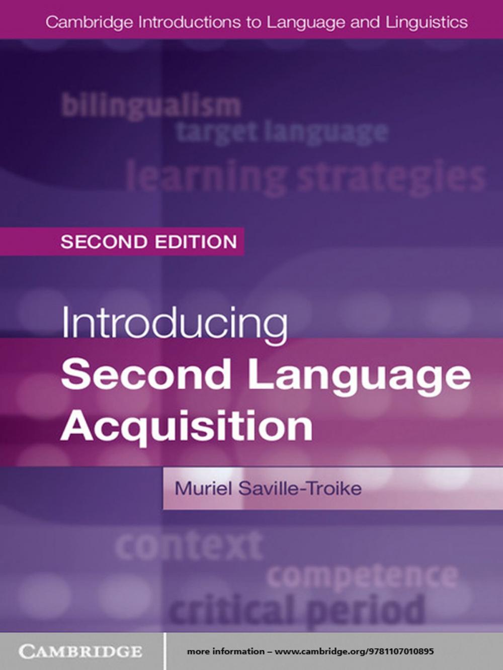 Big bigCover of Introducing Second Language Acquisition