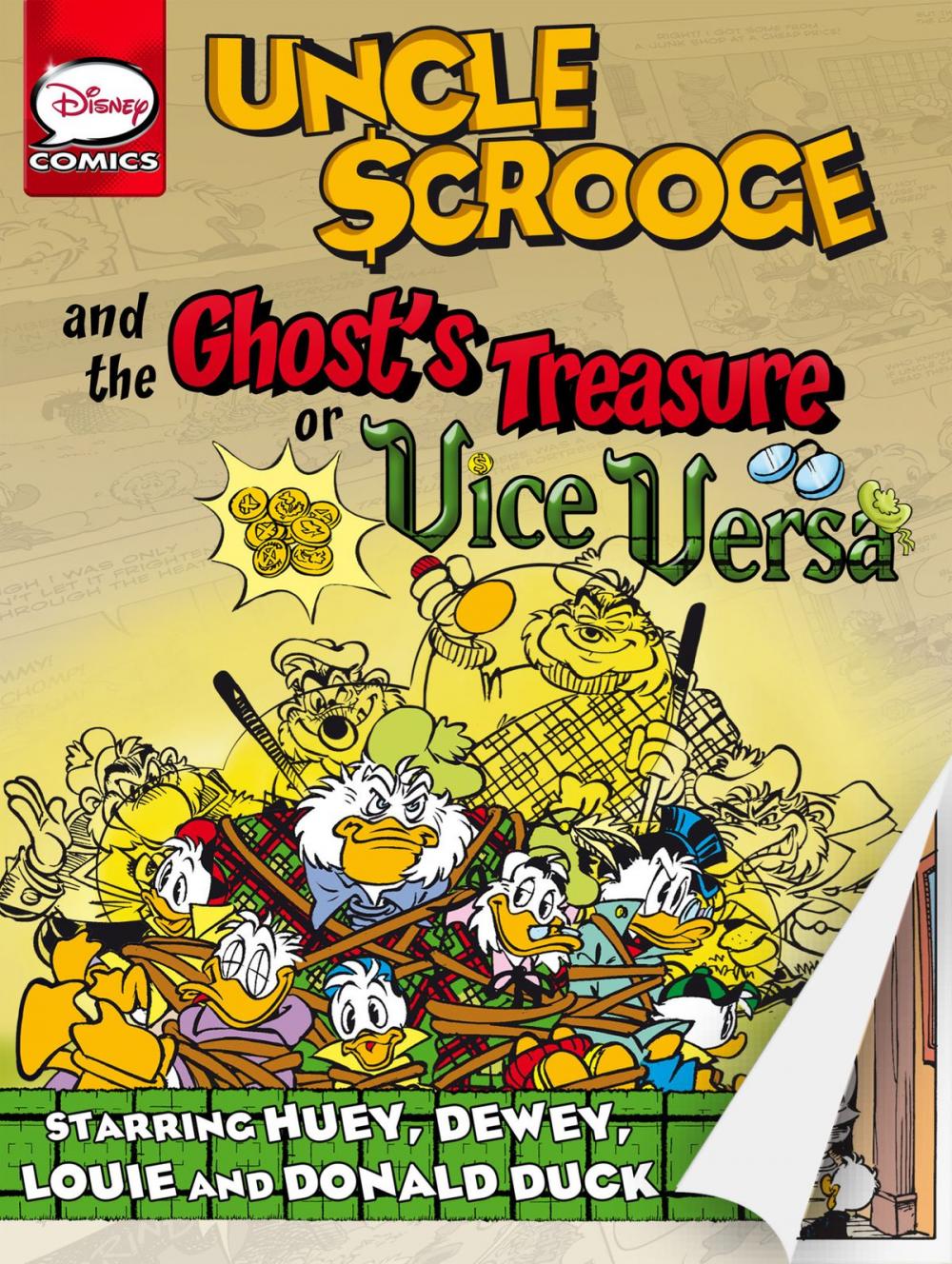 Big bigCover of Uncle Scrooge and the Ghost's Treasure or Vice Versa