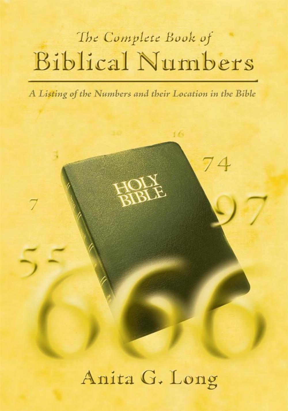 Big bigCover of The Complete Book of Biblical Numbers