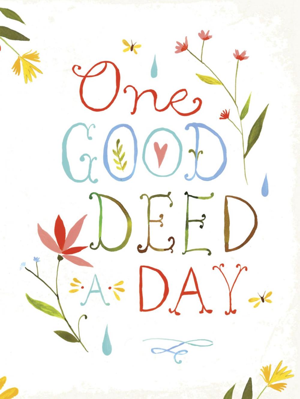 Big bigCover of One Good Deed a Day